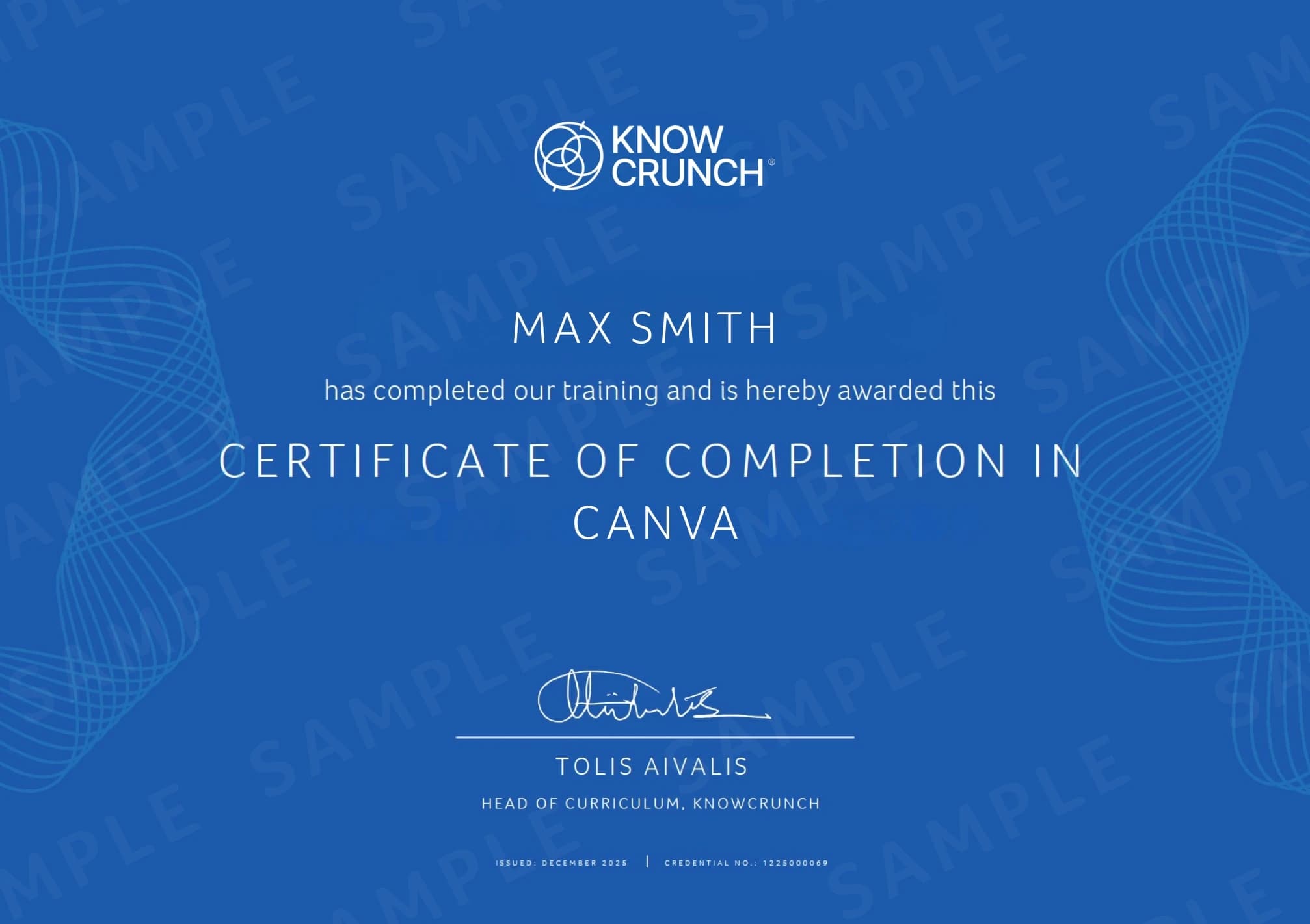 Professional certification diploma